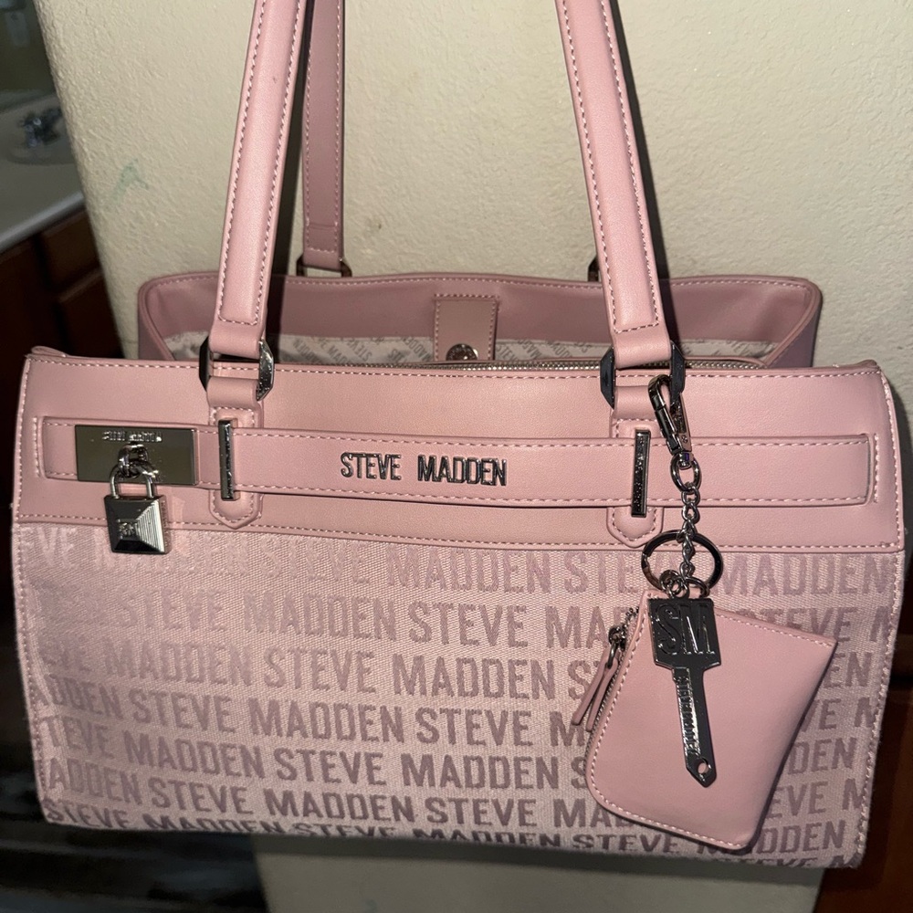 Steve Madden Blush Pink Satchel Bag